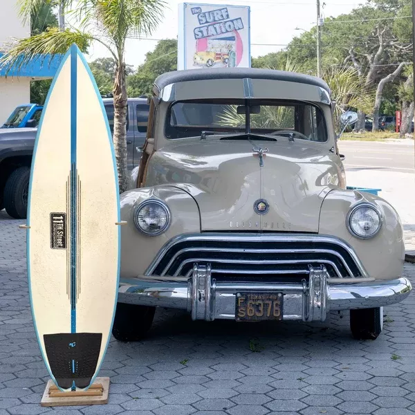 11th Street Go2 PU/Poly 5'10 Consignment Surfboard - FCS II