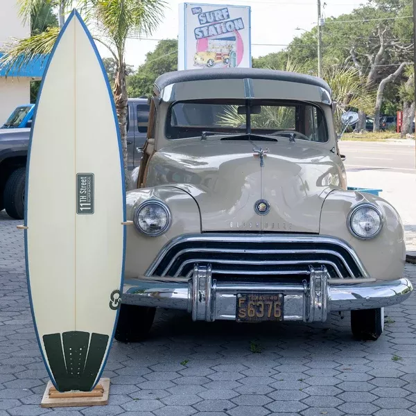 11th Street Go2 PU/Poly 5'10 Used Surfboard - FCS II