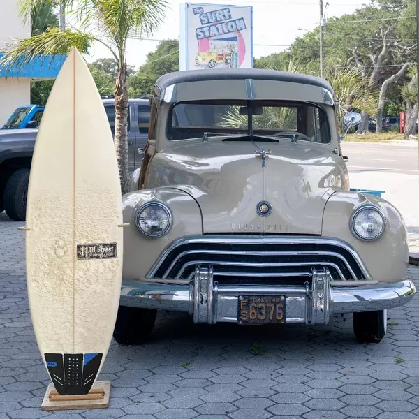 11th Street PU/Poly 5'8 Used Surfboard - FCS II