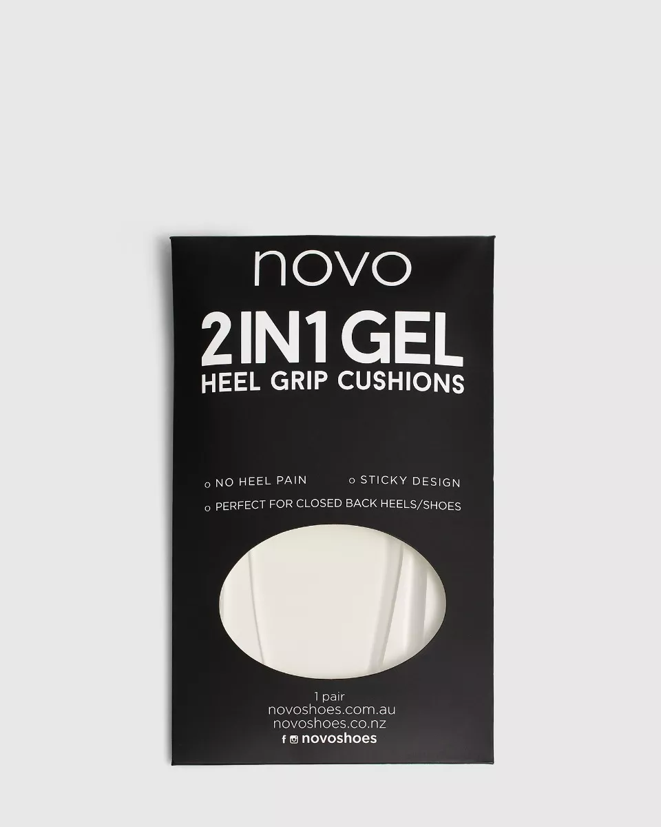 2 IN 1 GEL HEEL GRIP CUSHION Beige