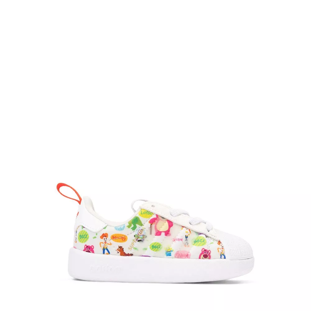 adidas Disney Pixar Toy Story adiFOM Superstar 360 Athletic Shoe - Baby / Toddler - Off White / White