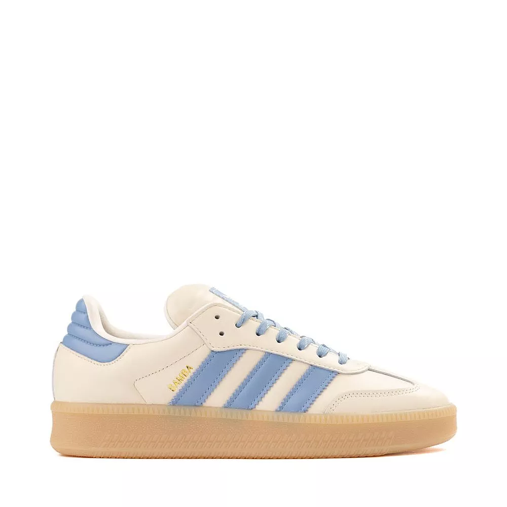 adidas Samba XLG Athletic Shoe - Wonder White / Ash Blue / Gum