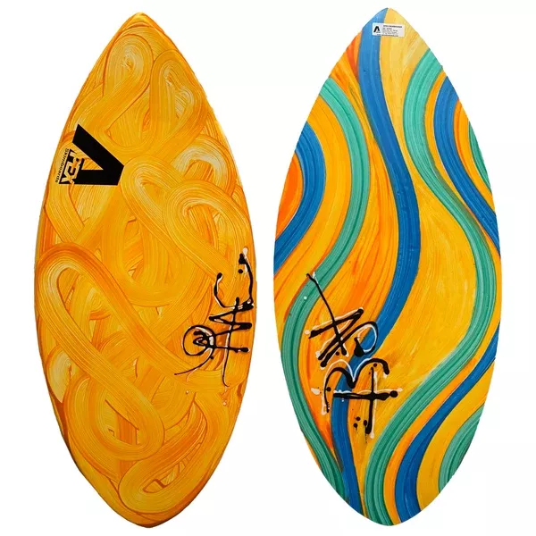 Apex AVAC 46" Skimboard - Tangerine Swirl