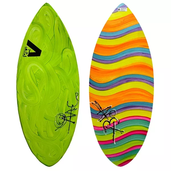 Apex AVAC 51" Skimboard - Lime Swirl