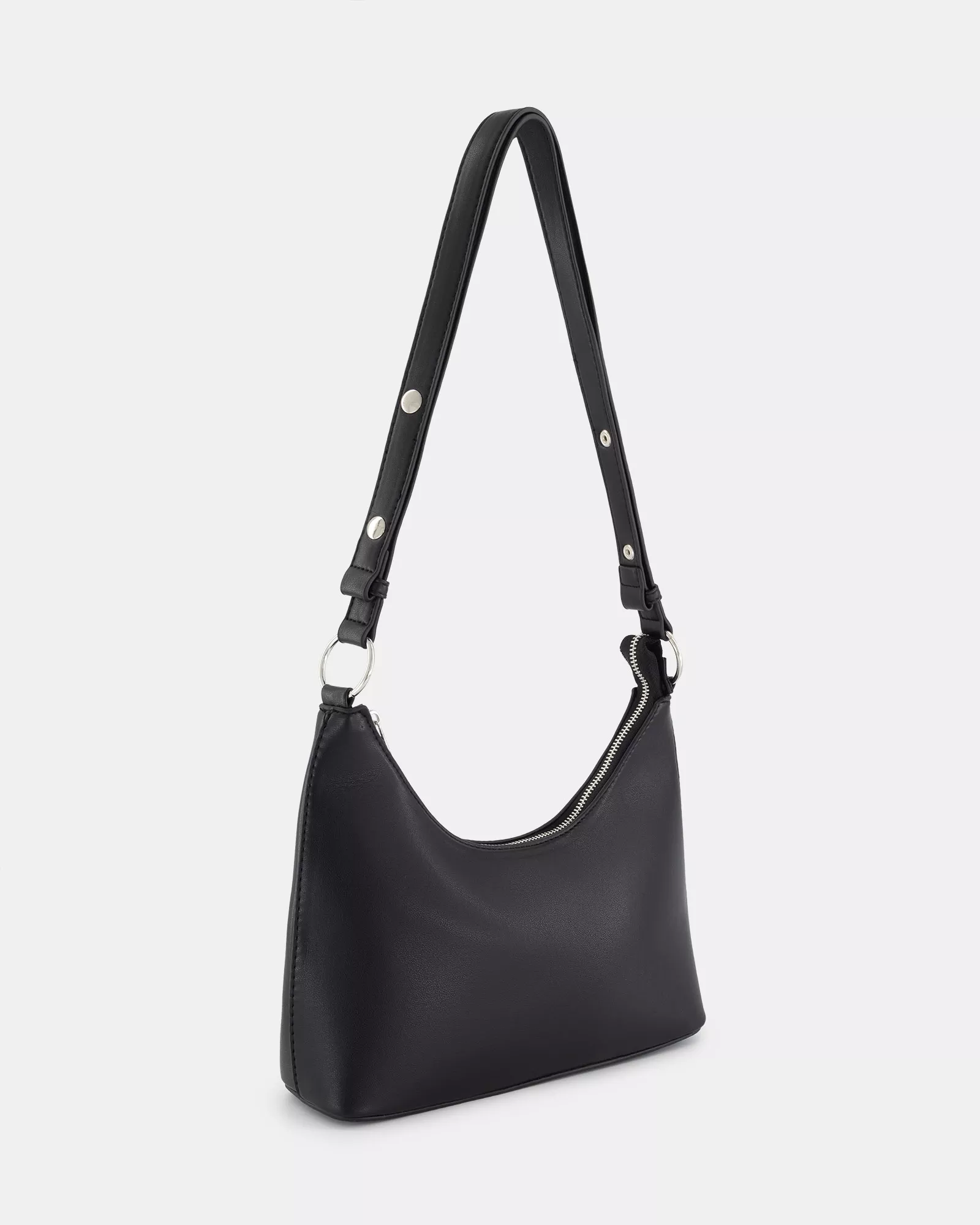 AVENTURA BLACK SHOULDER BAG