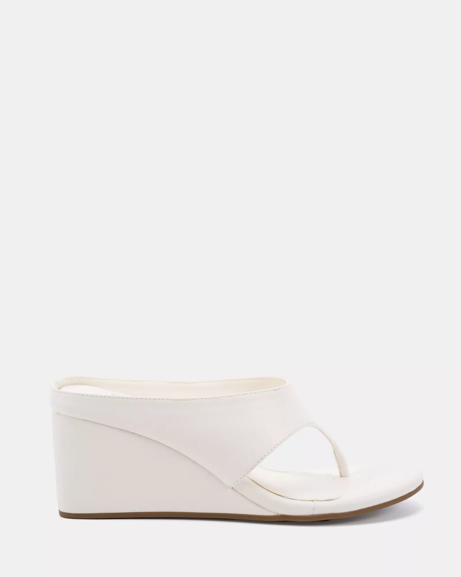 BIBI WHITE Wedge Heels
