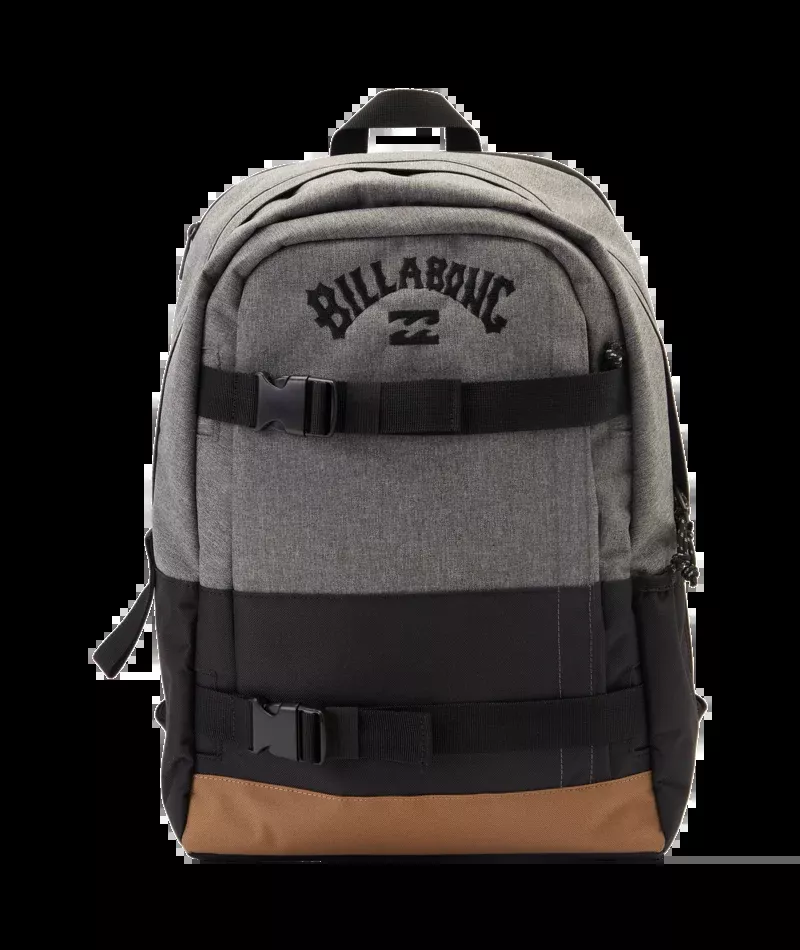 Billabong Command Skate Backpack-Grey Heather