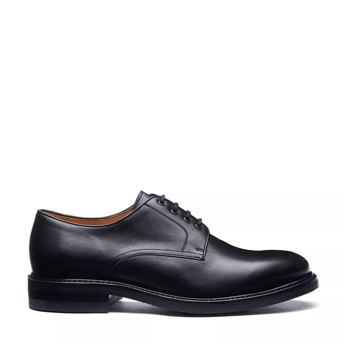 Black Calf 4 Eye Gibson Shoe