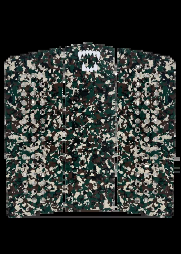 Blak Bear The Gas Pedal Square Traction Pad-Jungle