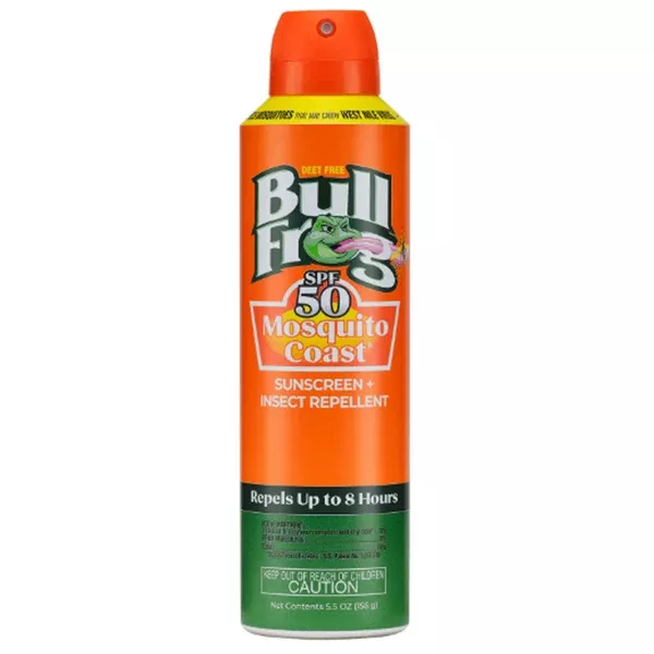 Bullfrog Mosquito Coast 5.5oz Insect Repellent + SPF 50 Sunscreen