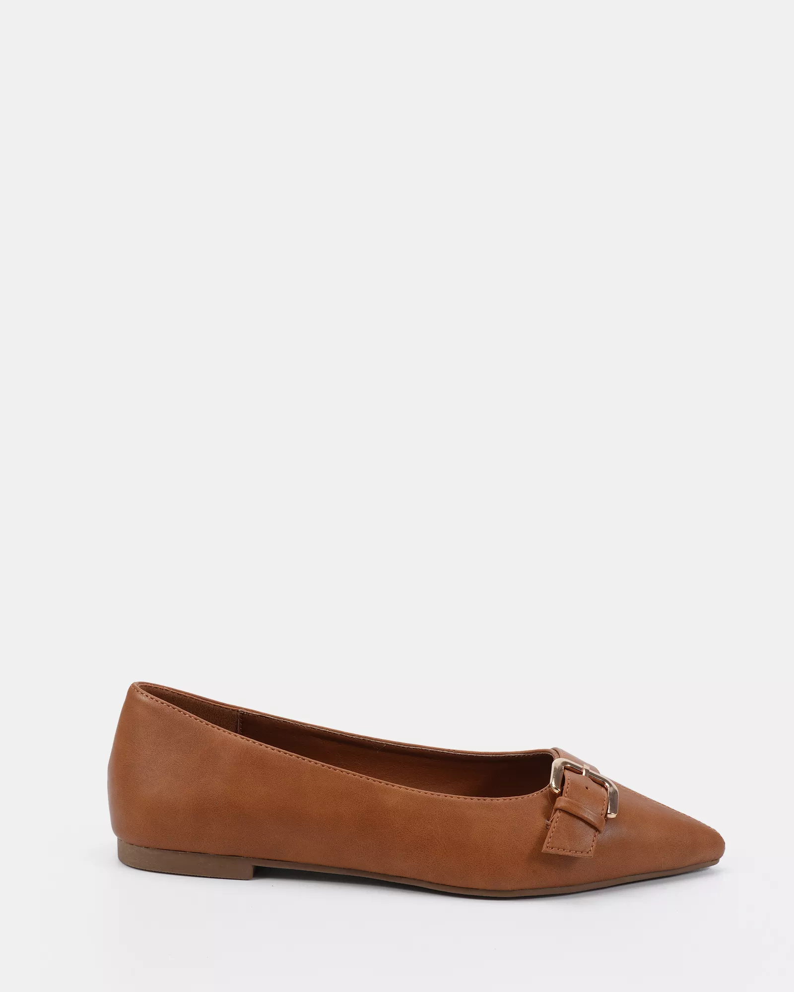 CATTY PECAN Ballet Flats