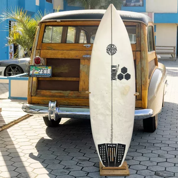 Channel Islands Happy Everyday PU/Poly 5'8 Used Surfboard - FCS II