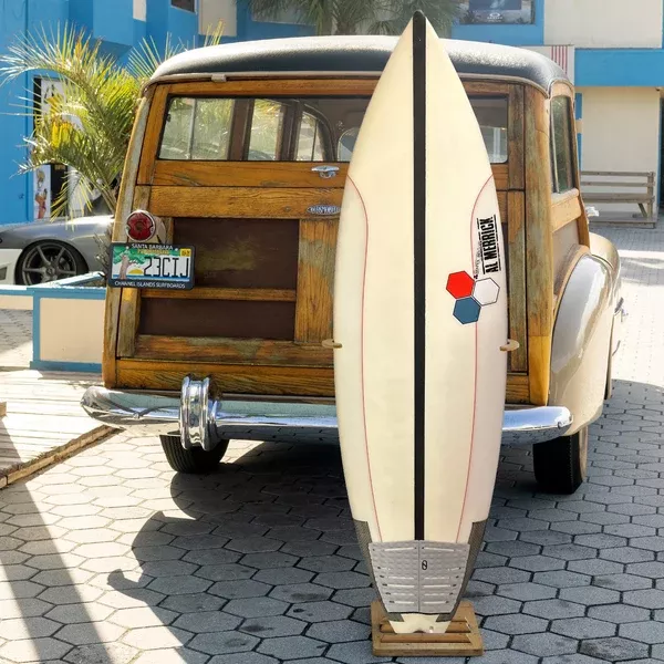 Channel Islands Rocket Nine Fusion Dual Core EPS 6'0 Consignment Surfboard - FCS II