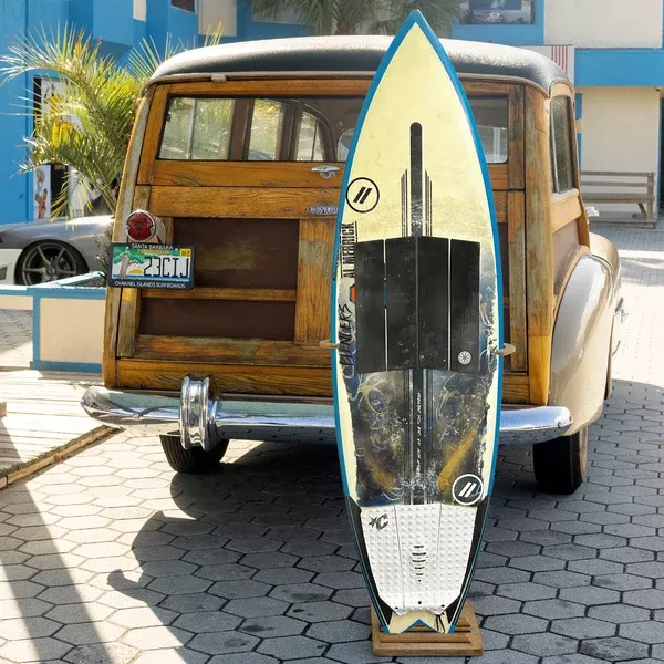 Channel Islands Rocket Wide Spine-Tek 5'7 Consignment Surfboard - FCS II