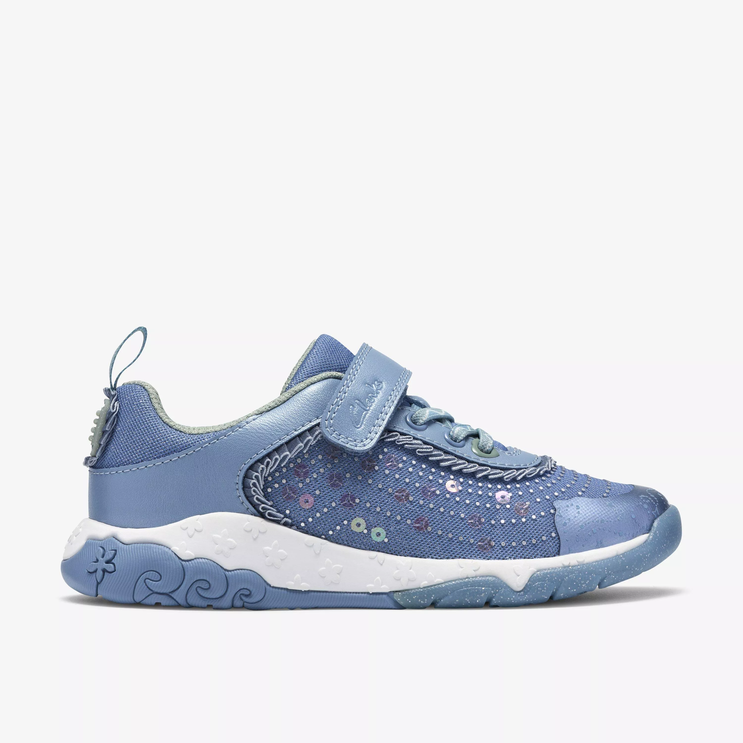 Clarks Children'sTidal Wish Kid Denim Combination