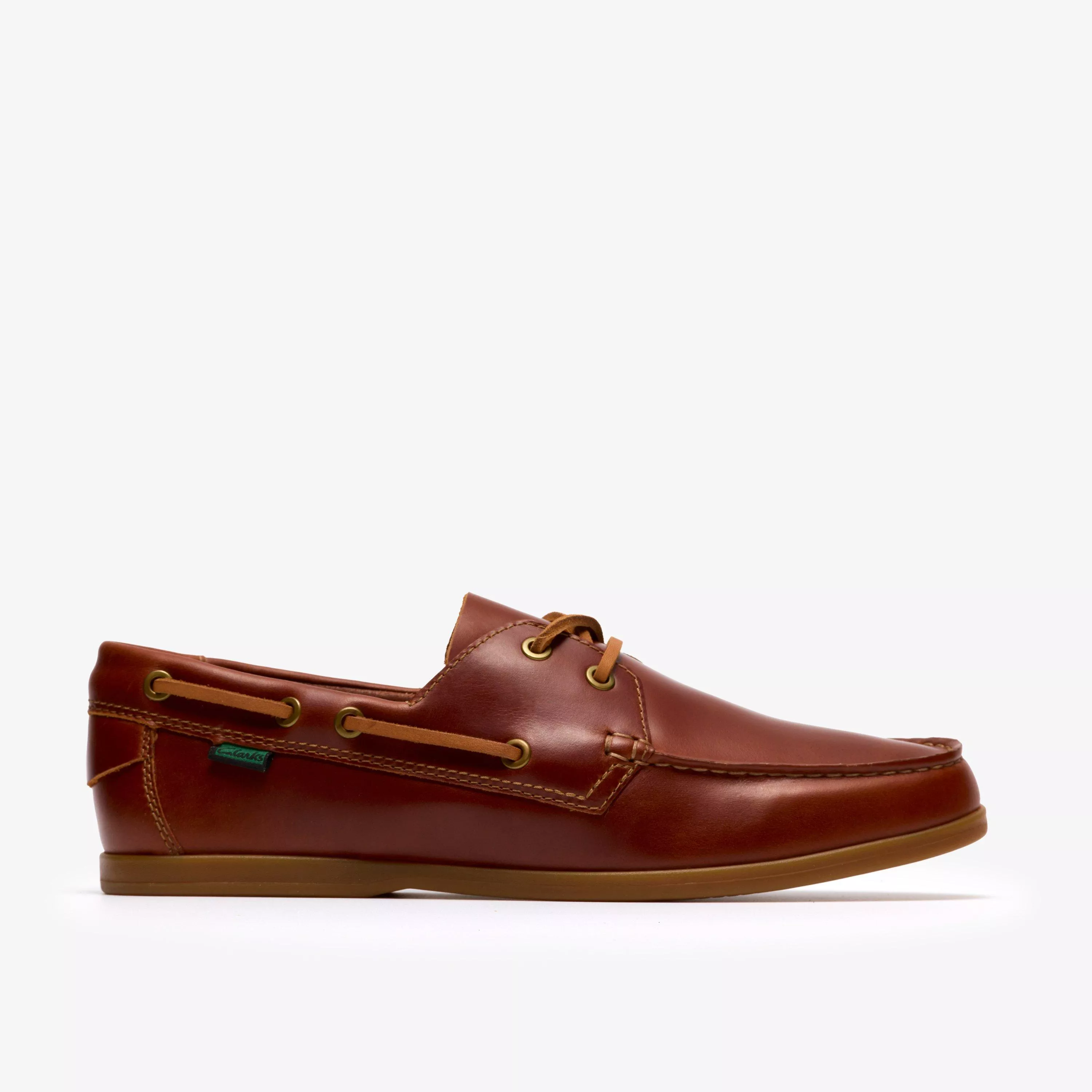 ClarksCharmouth Lace Tan Leather