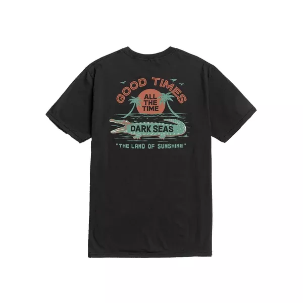 Dark Seas Land Of Sunshine Men's S/S T-Shirt - Black