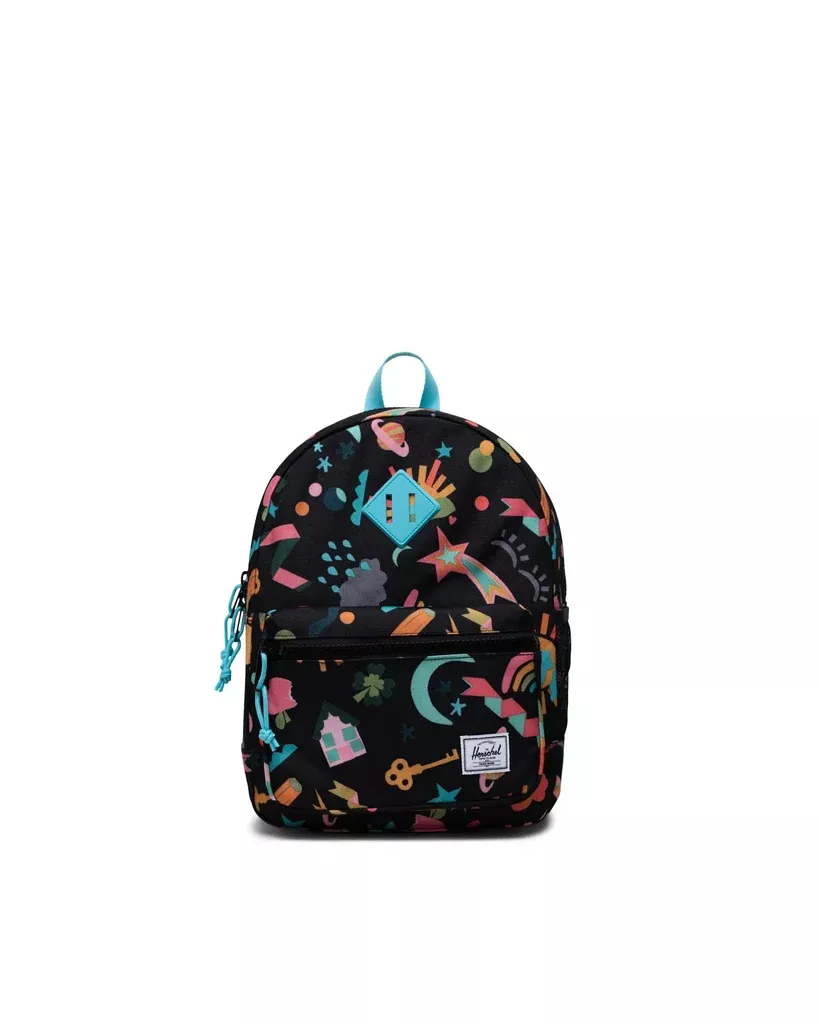 Herschel Heritage Kids Backpack-Scrapbook Black