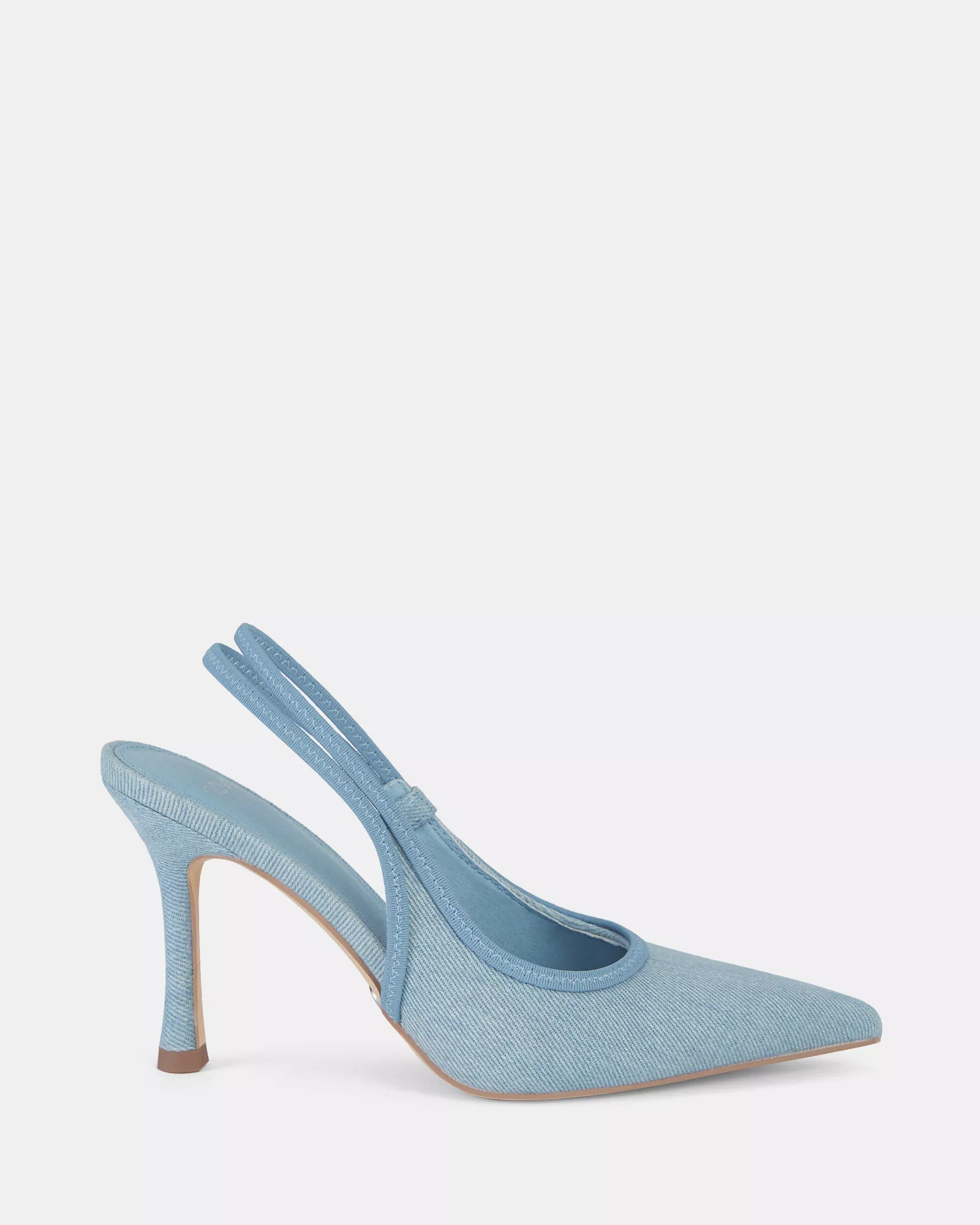 IANTHE DENIM Closed Toe Heels