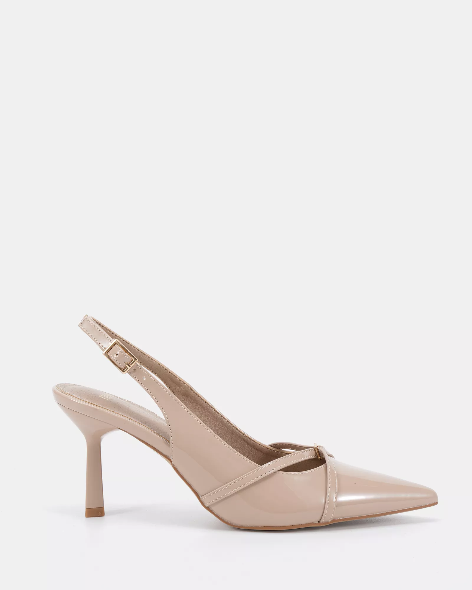 IRONA NEUTRAL PATENT Low Heels