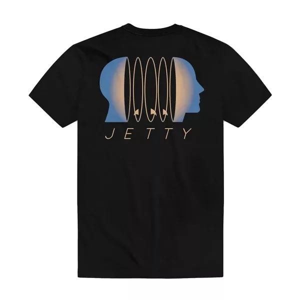 Jetty Mindset Men's S/S T-Shirt - Black