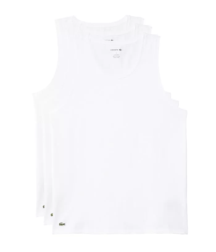 Lacoste100% Cotton Slim Fit Tank Top 3-packMen's