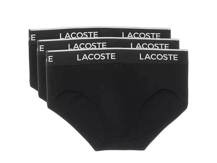 LacosteCotton Stretch Essentials Briefs 3-packMen's