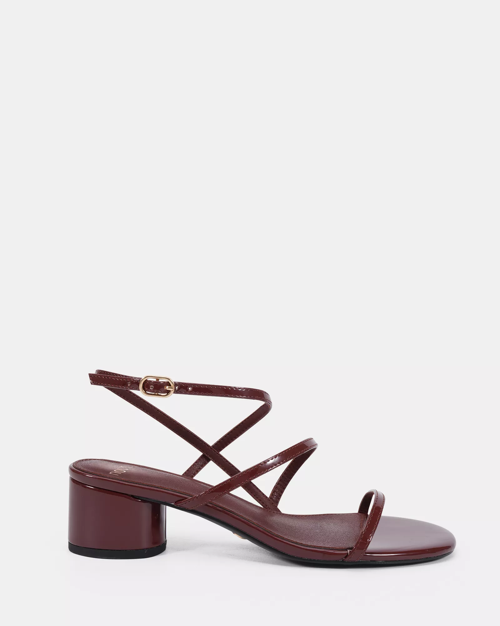 LASSIE PLUM PATENT Low Heels