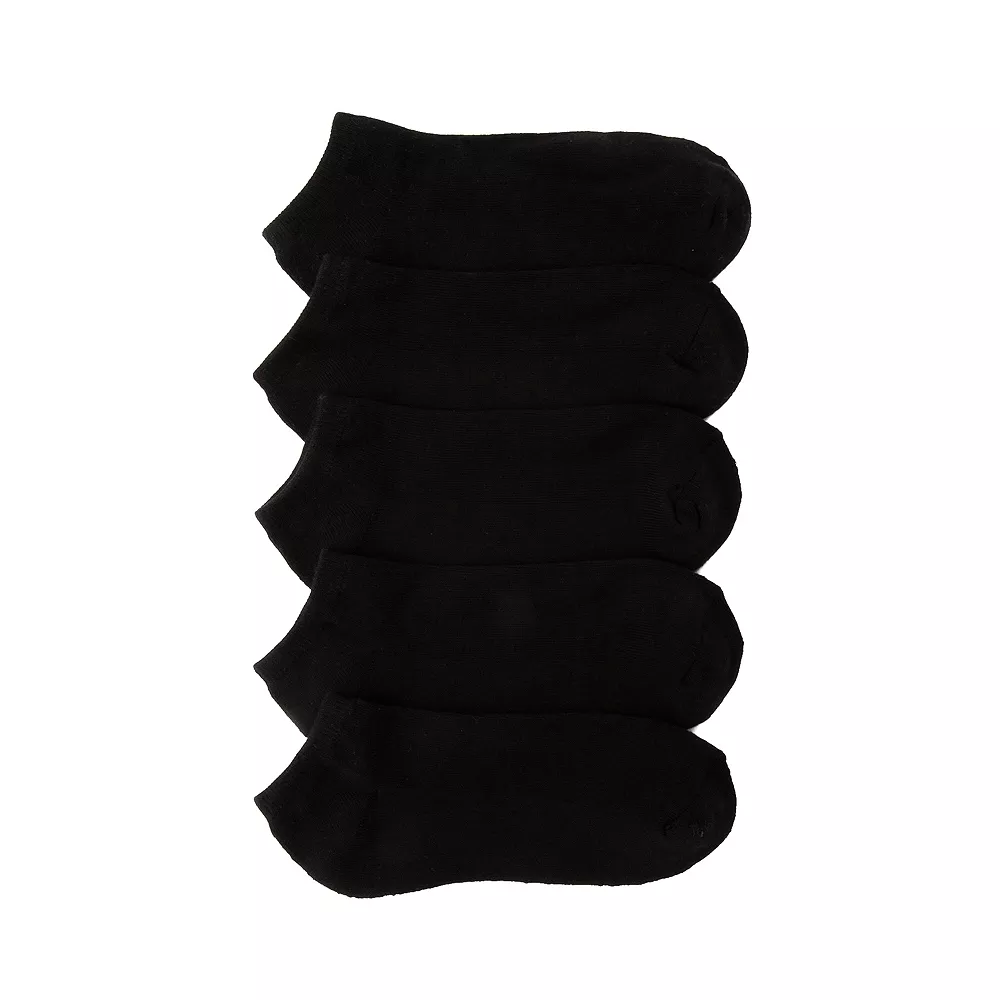 Mens Footies 5 Pack - Black