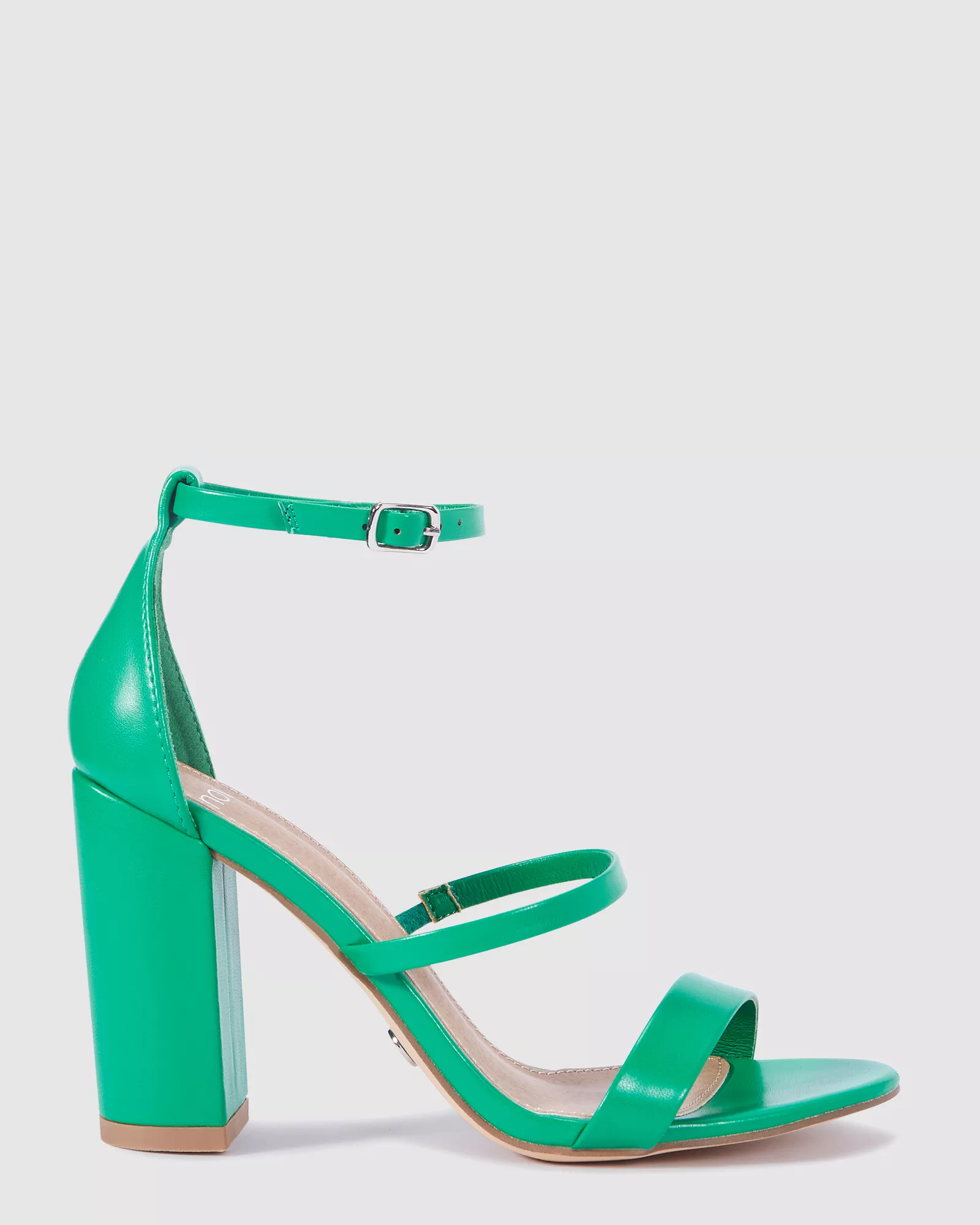 MONTAGUE GREEN Block Heels
