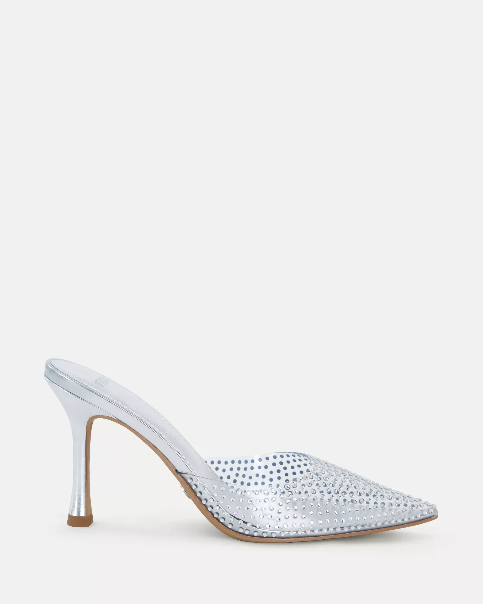PATTI SILVER Closed Toe Heels