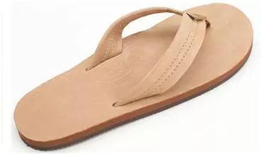 Rainbow Sandals Single Layer Premier Leather with Arch Support (Womens) - Sierra Brown