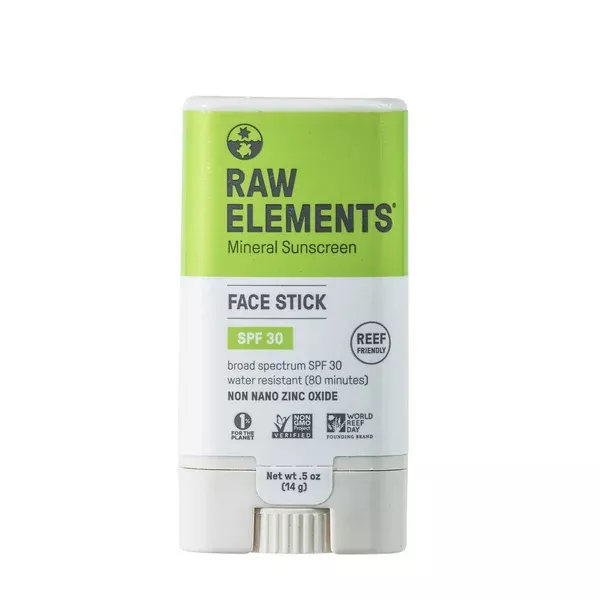 Raw Elements SPF50 .5oz Face Stick Sunscreen