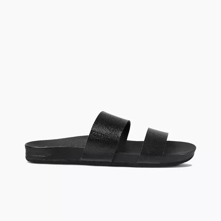 Reef Womens Cushion Vista Sandal - Black