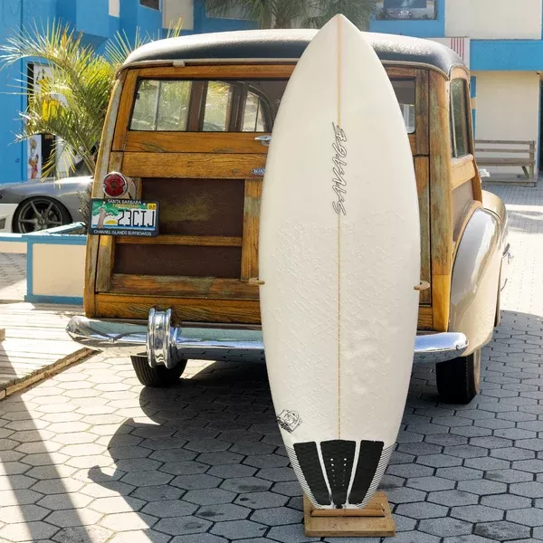 Savage Creature PU/Poly 5'8 Used Surfboard - FCS II