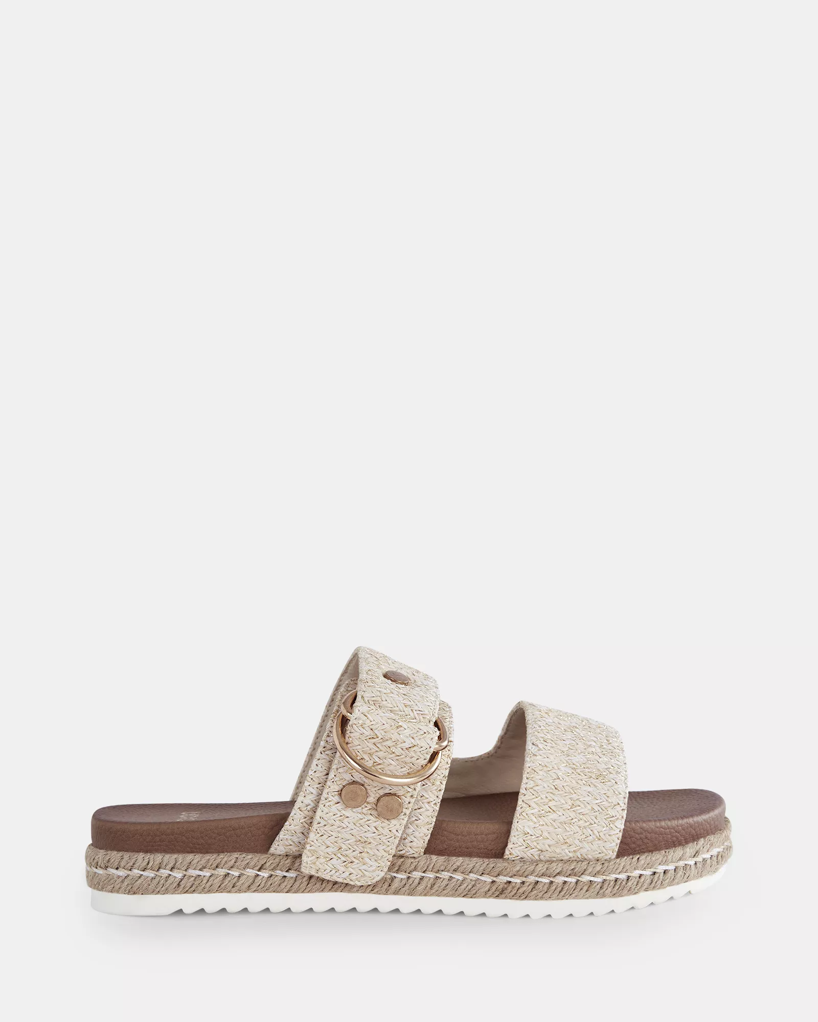SEZZADIO METALLIC RAFFIA Sandals