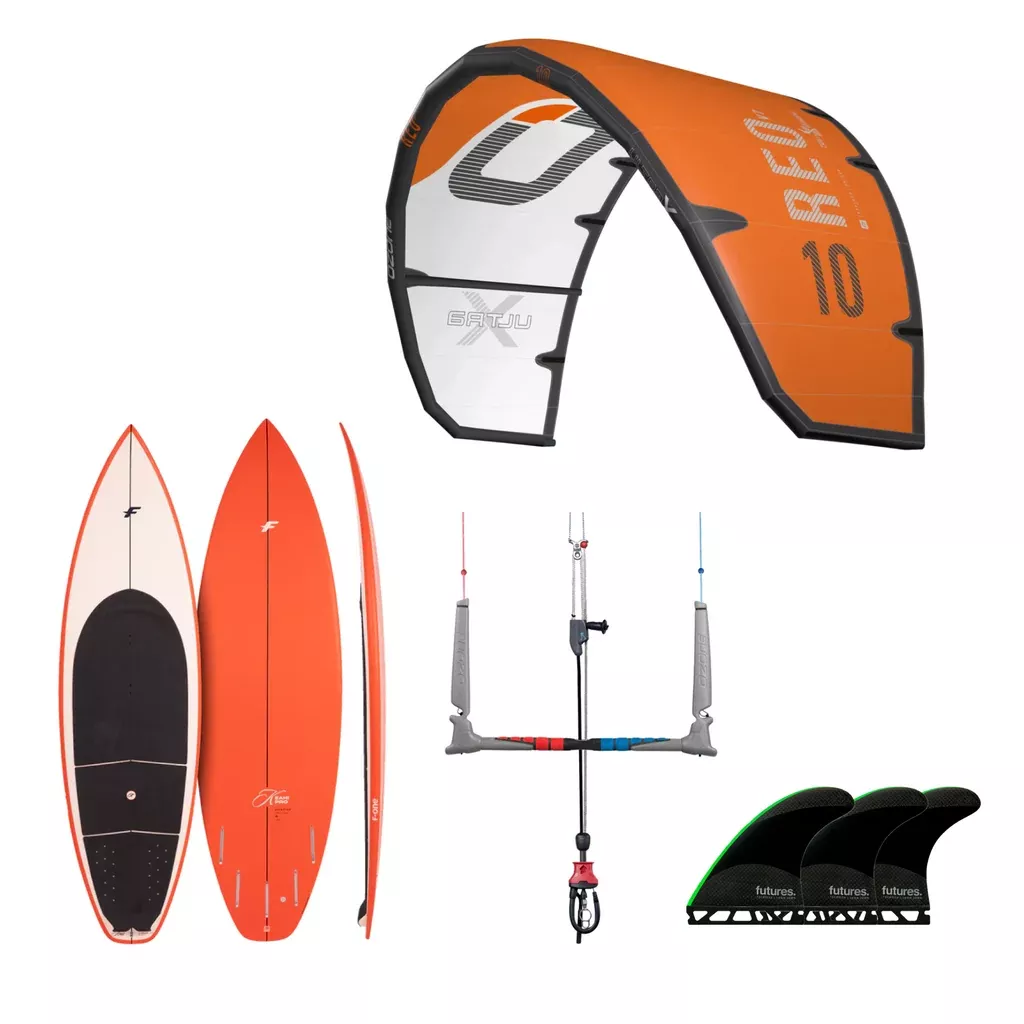 Strike Mission Complete Wave Kite Package w/ Ozone REO & Keahi Pro