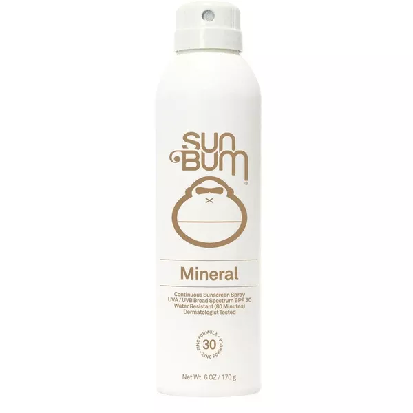 Sun Bum Mineral SPF 30 6oz Continuous Sunscreen Spray