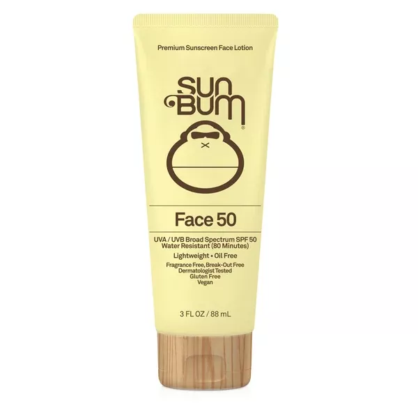 Sun Bum SPF 50 3oz Face Lotion