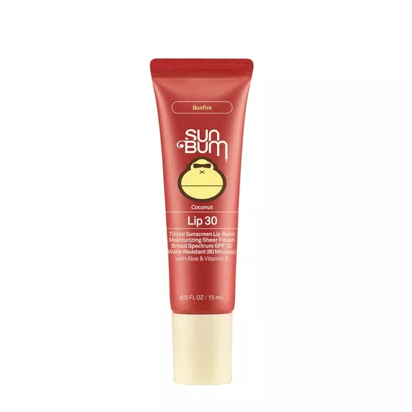 Sun Bum SPF30 .5oz Moisturizing Tinted Lip Balm Sunscreen - Bonfire