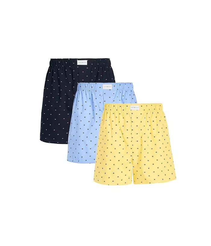 Tommy HilfigerWoven Boxer 3-PackMen's