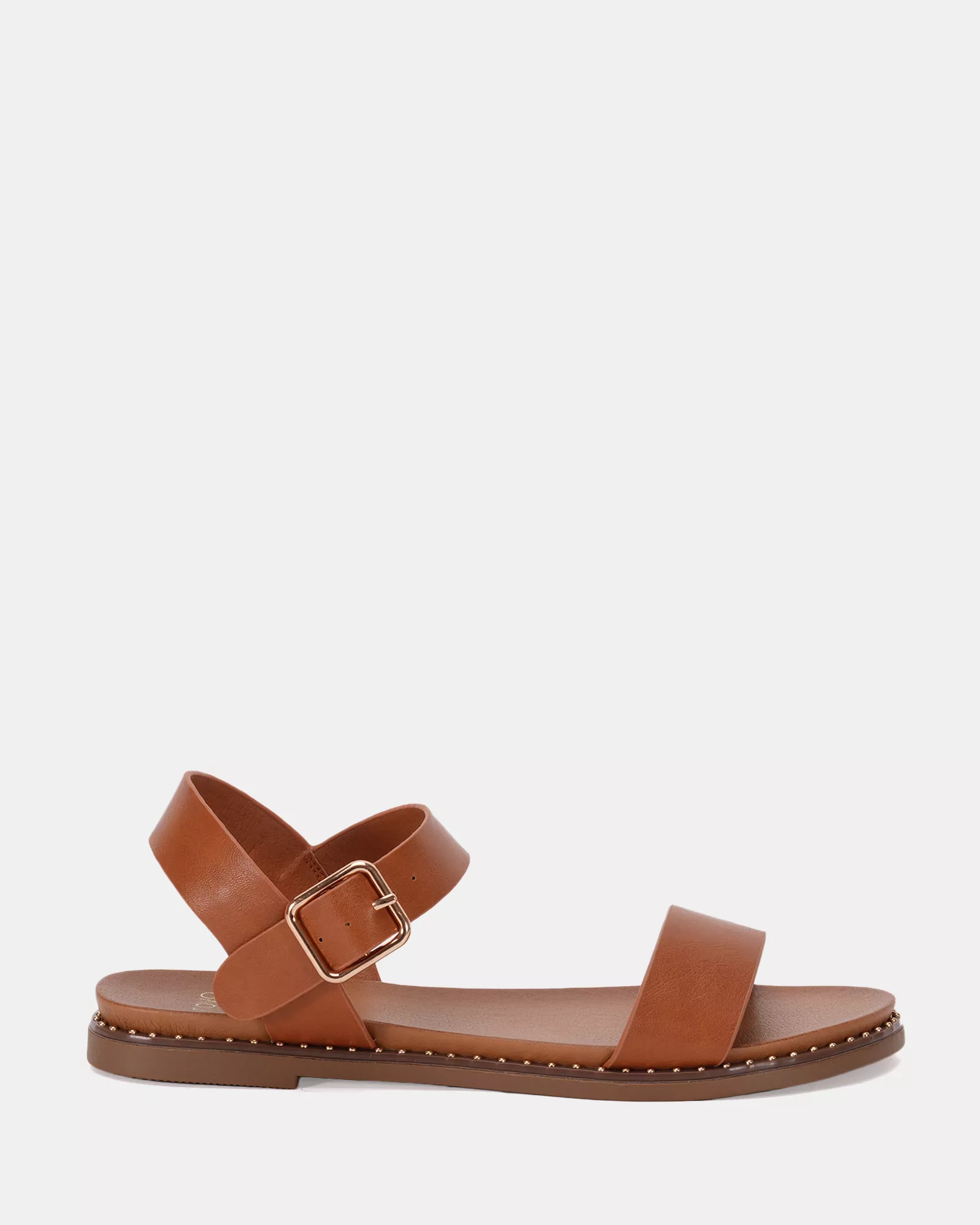 TRAINOR TAN Strappy Sandals