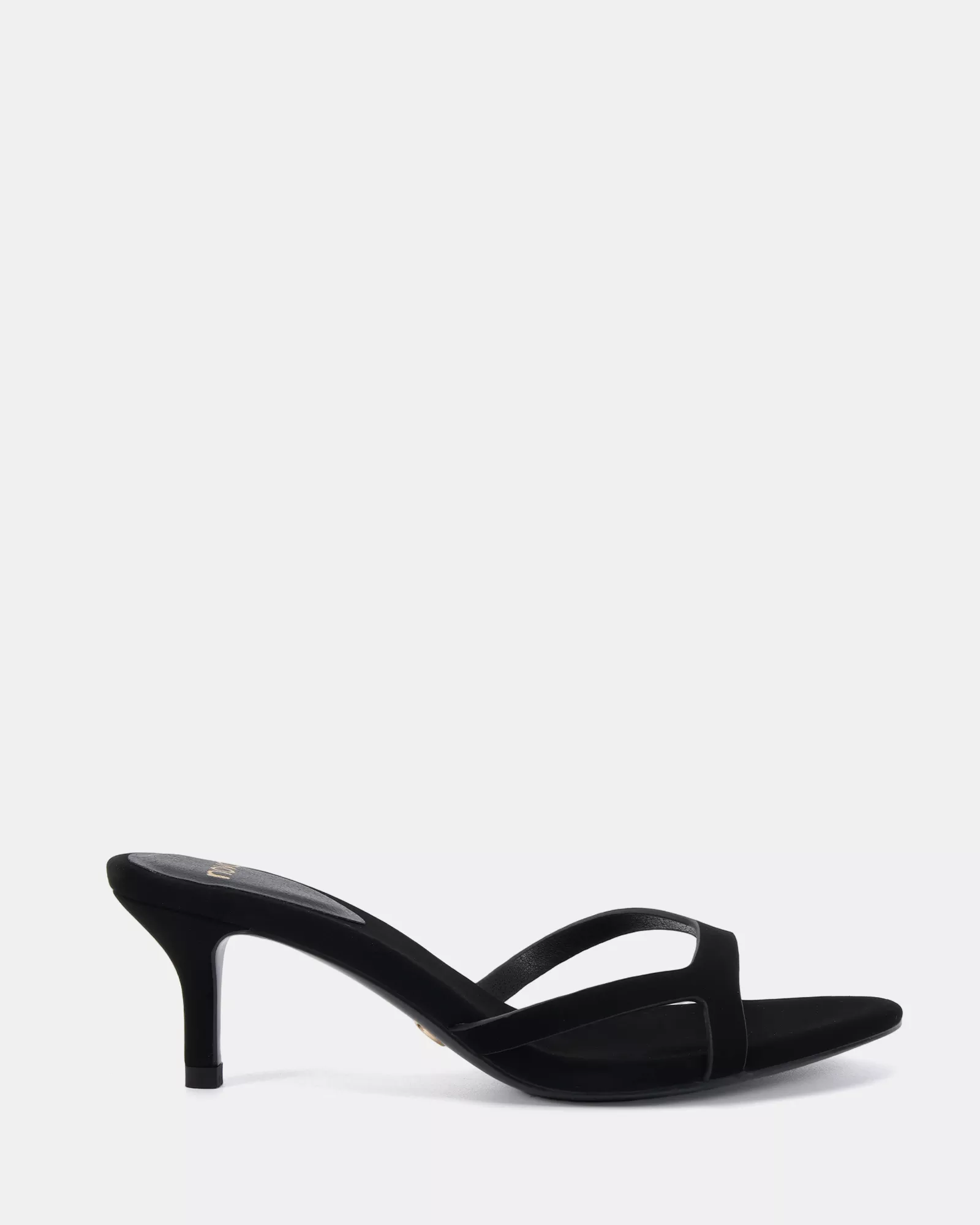 VIV BLACK NUBUCK Mules