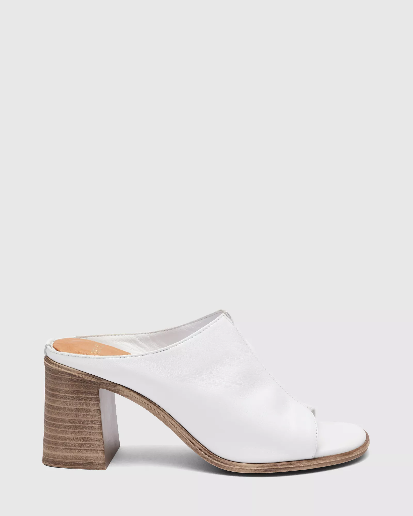 VIVIEN WHITE Open Toe Heels