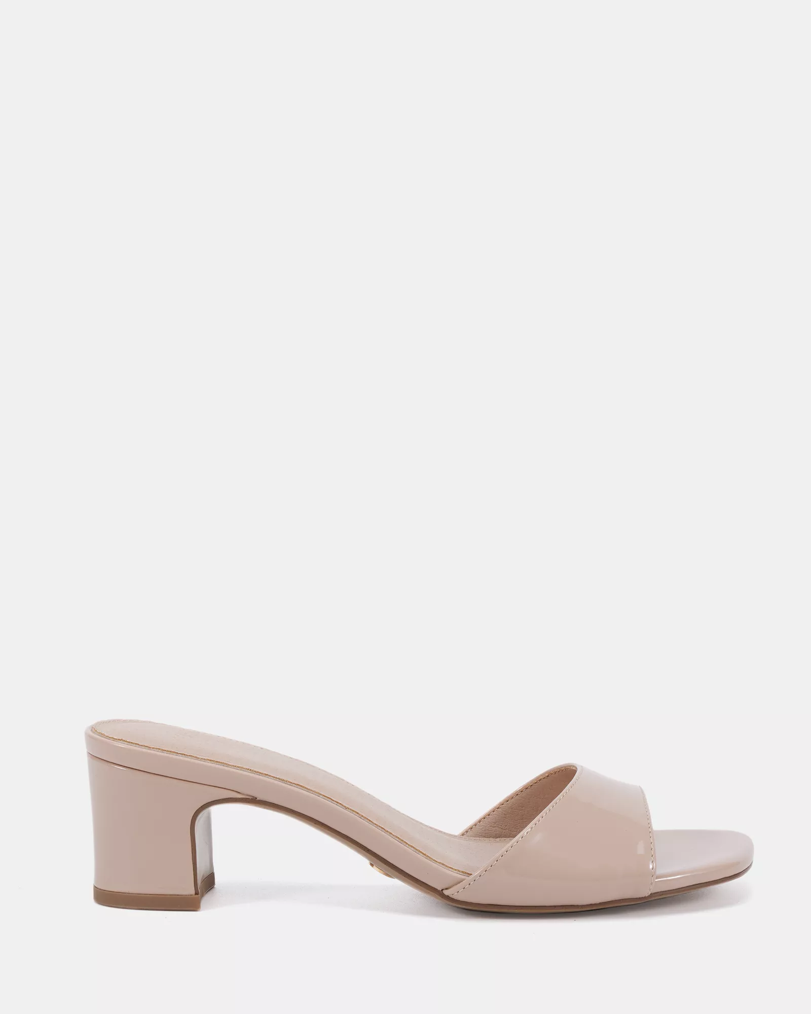 VIYAN NUDE PATENT High Heels
