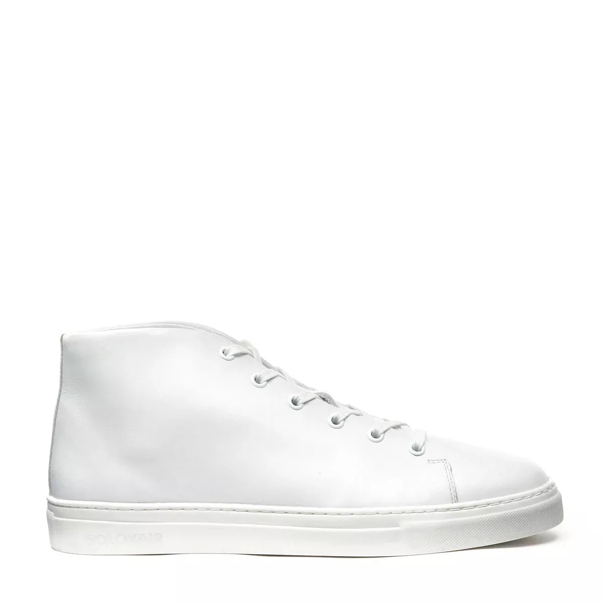White Calf High Top Sneaker