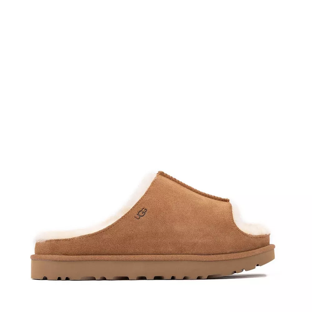Womens UGG Greenport Slide Sandal - Chestnut