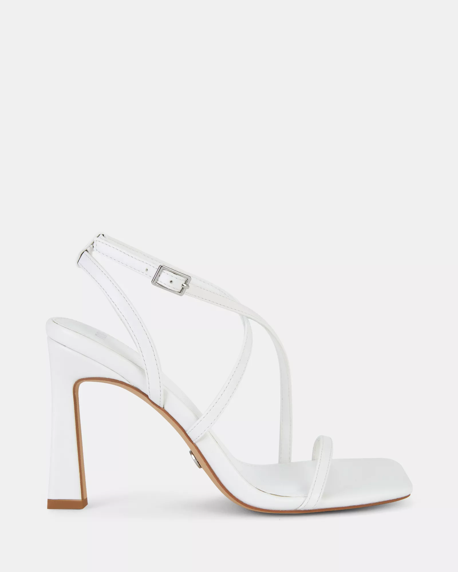 YOUTHFUL WHITE Open Toe Heels