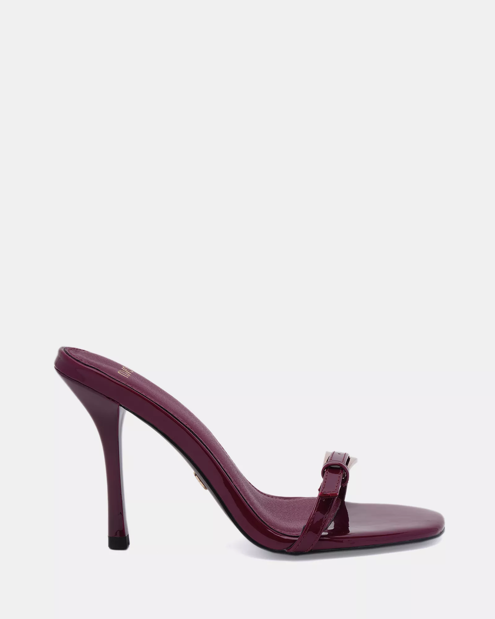 ZABLAZE DEEP RED PATENT Mules