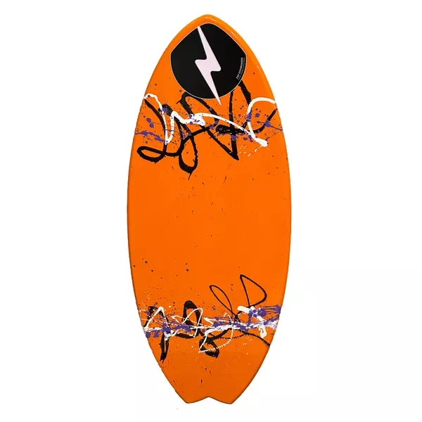 Zap Fish 47" Skimboard - Orange